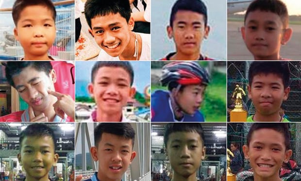 meninos da tailandia salvos 17 dias depois 10 jul 2018